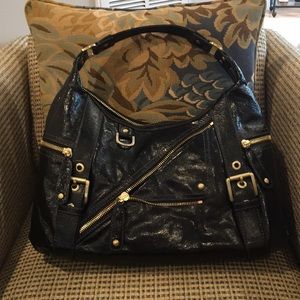 Rafe Black Leather Bag